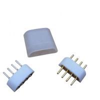 led female header pcb socket ,4 pin single color pcb led connector