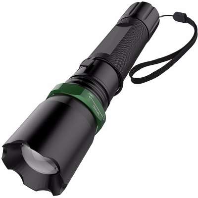 Aluminum Strong Powerful Tactical Army Soldier LED Military Flashlight