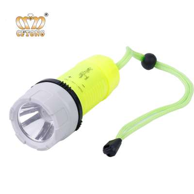 ABS Plastic AA Battery 3 Model 3W LED Underwater Flashlight Diving Torch